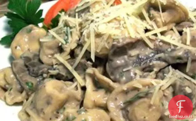 Assolutamente Favolosi Tortellini ai Funghi di Portobello