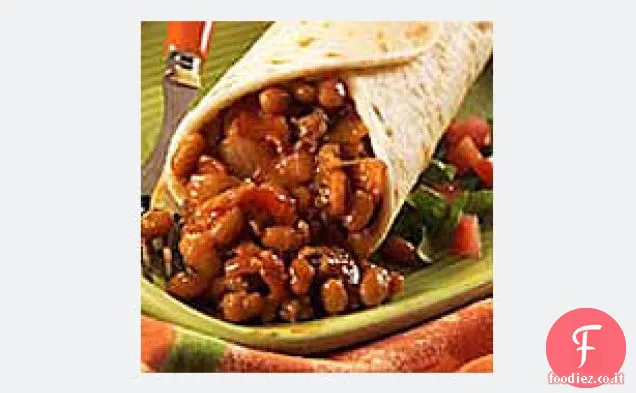 BBQ-Burritos al Bacon