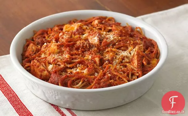 Pollo Spaghetti Cuocere