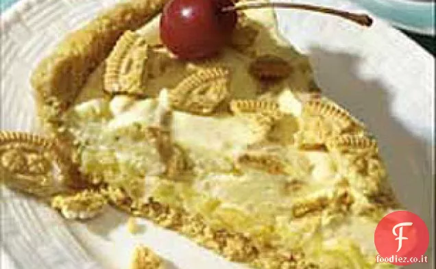 Torta d'ananas dorata