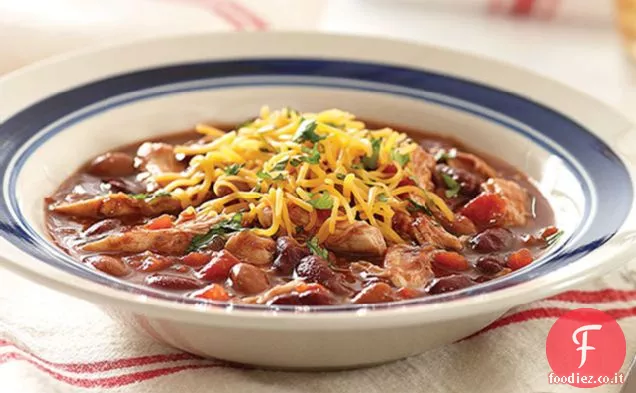 Chili di pollo 15 minuti