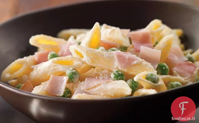 Pasta con salsa cremosa