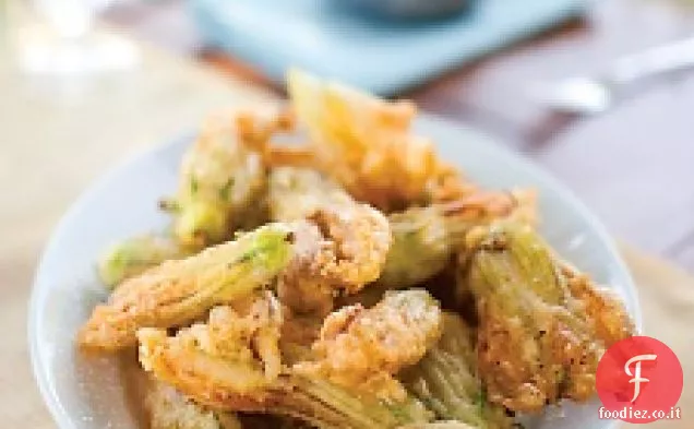 Fiori di zucca fritti