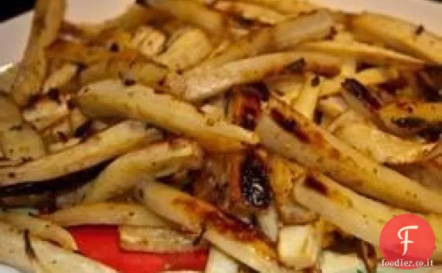 Pastinaca arrosto con Menta e Salvia