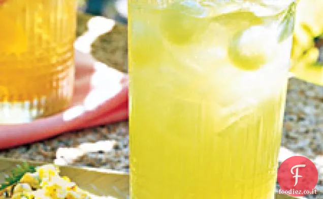 Mojito di melata con palline di melone e Menta