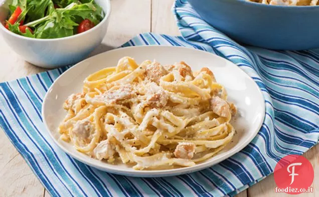 Fettuccine di pollo facile