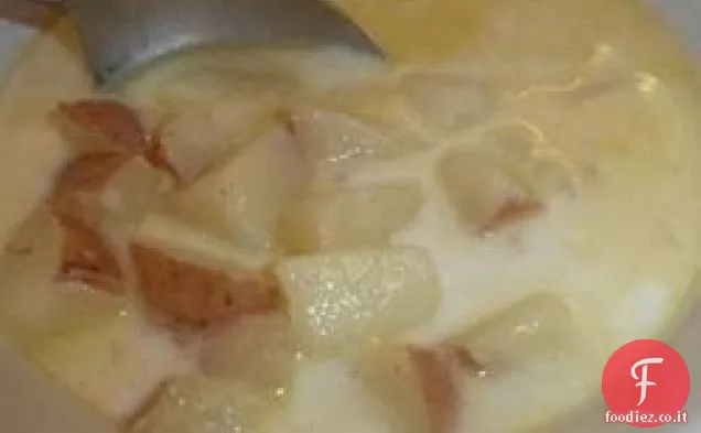 Zuppa di patate rosse
