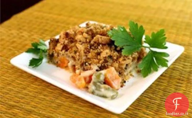 Casseruola di ripieno di verdure