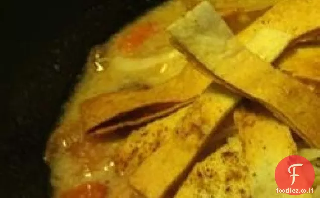 Zuppa di tortilla giamaicana