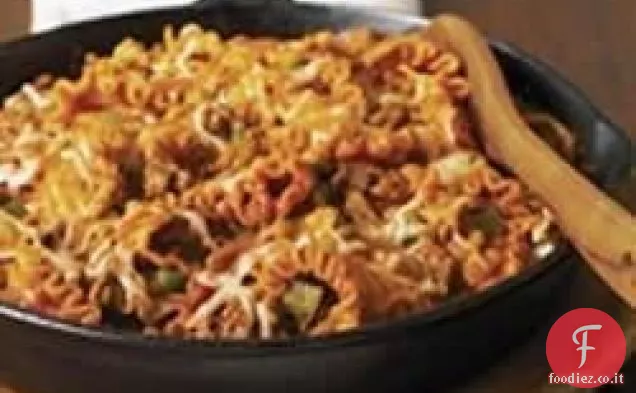 Lancio di lasagne durante la settimana