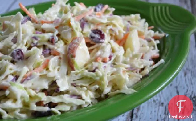 Cremoso Mela Mirtillo Insalata di cavolo