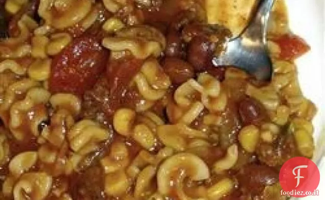 Chili Mac vecchio stile di Gramma