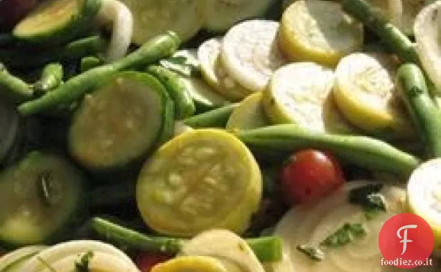 Verdure grigliate affumicate