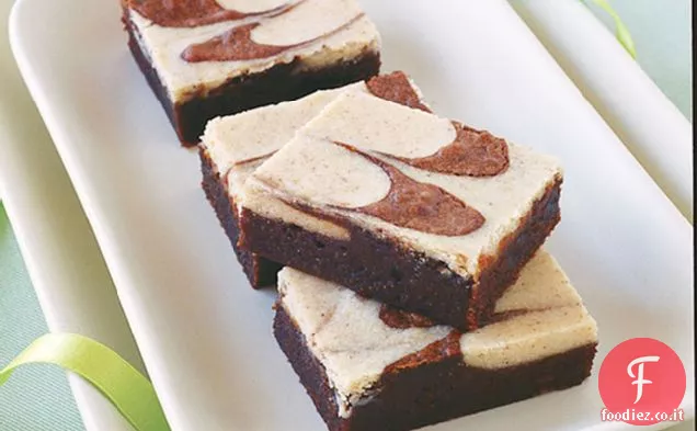 Cappuccino-Crema di Formaggio Brownies