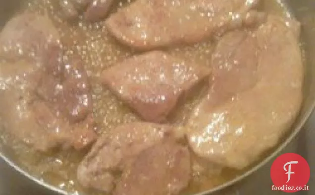 Miele Senape Braciole di maiale