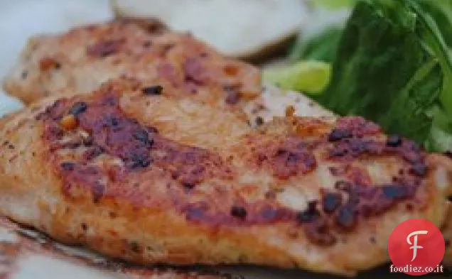 Un buon pollo all'aglio facile