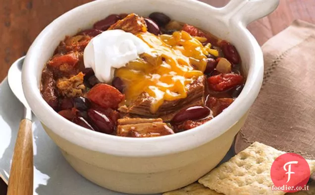 Chili di maiale tirato