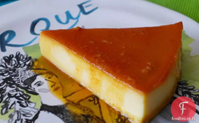 Flan de Queso-Flan di crema di Formaggio