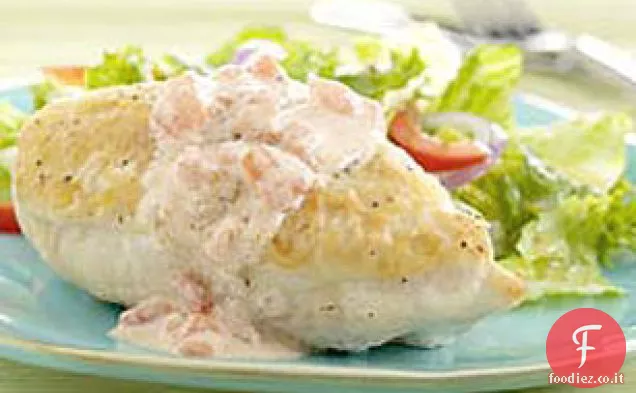 Petti di pollo in salsa di panna acida