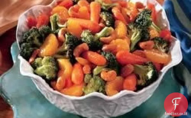 Broccoli e Carote con arance
