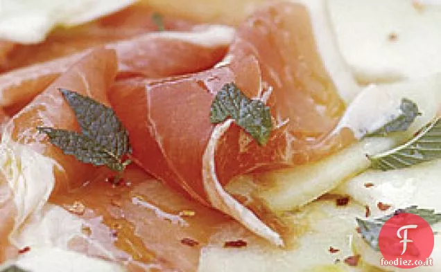 Prosciutto con Melone Marinato