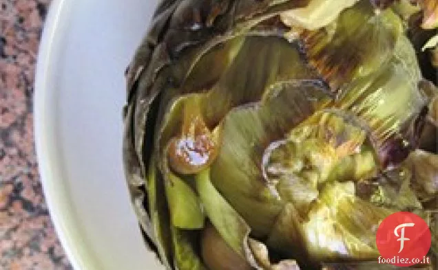 Carciofi semplicemente arrostiti