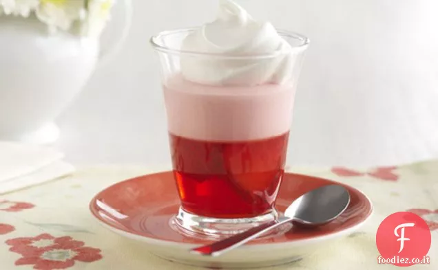 Semifreddi alla frutta galleggianti