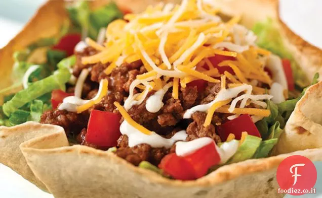 Insalata di taco durante la settimana