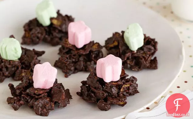 Grappoli di cioccolato croccanti