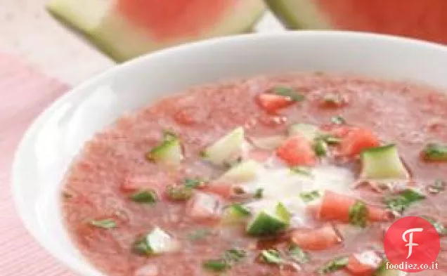 Zuppa di melone refrigerata