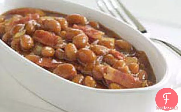 Fagioli per barbecue senza cottura