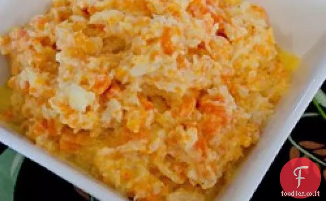 Purè di cavolfiore e carote
