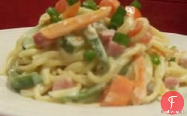 Pasta Cremosa Primavera