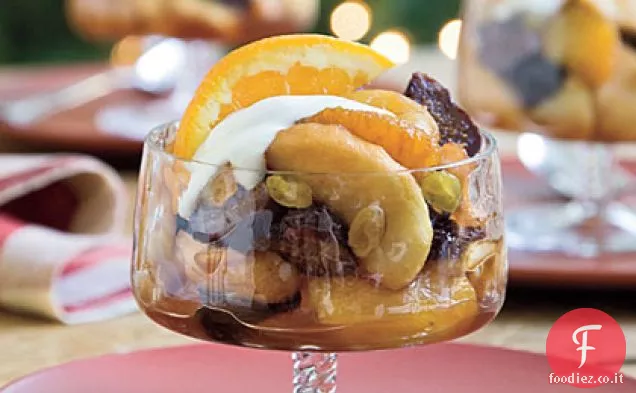 Sherry-Frutta invernale al forno