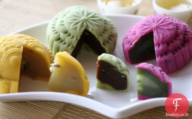 Ricetta Mooncake della pelle di neve