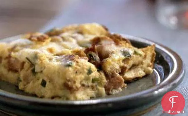 Prosciutto e budino di pane svizzero