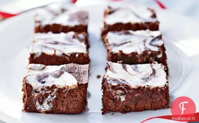 Crema di formaggio-Brownies roteato