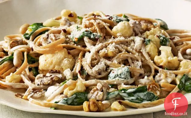 Linguine cremose con Verdure