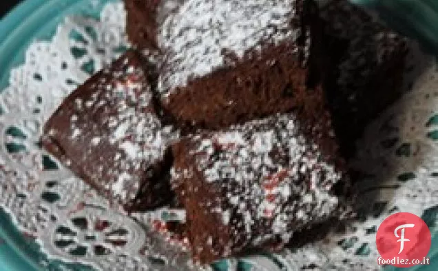 Brownies di velluto rosso