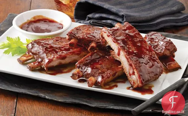 Dolce ' n piccante BBQ Ribs