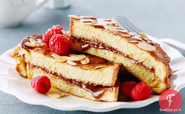 Cioccolato-ripieni French Toast Brunch cuocere