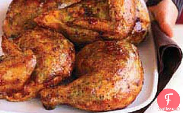 Pollo ripieno di formaggio facile