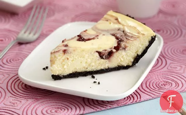 PHILADELPHIA 3-STEP Cioccolato bianco-Lampone Cheesecake