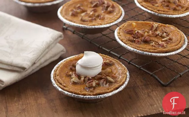 Mini torte di zucca