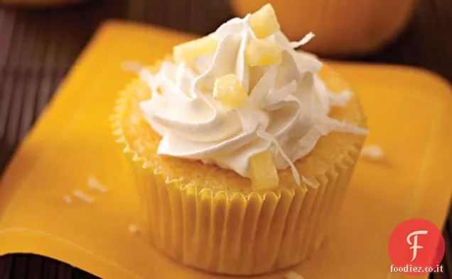 PIÃ±a Colada Cupcakes