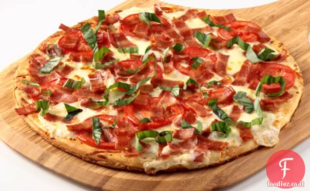 Blanco Tacchino Pancetta Pizza