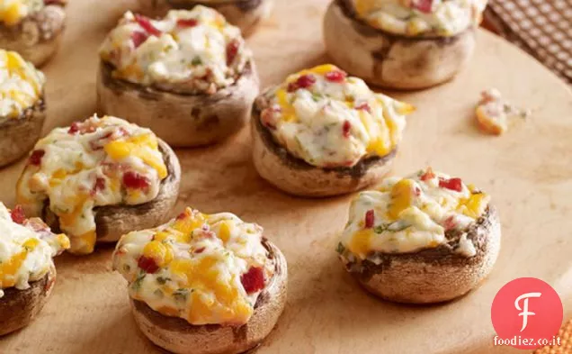 Formaggio ' n Pancetta Funghi ripieni