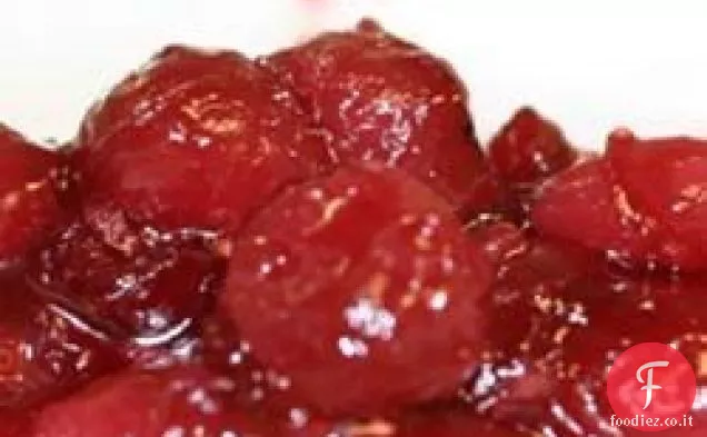 Chutney di mela al mirtillo speziato