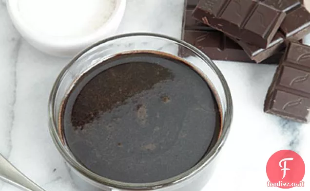 Salsa al cioccolato fondente