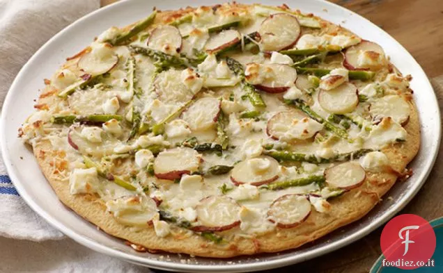 Pizza Pizzeria Asparagi, Patate e FILADELFIA